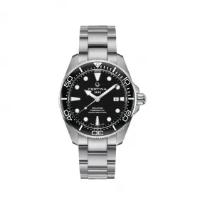 雪铁纳/Certina 动能系列潜水 43MM 316L精钢 自动机械机芯  C032.607.11.051.00