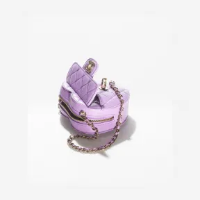 香奈儿/Chanel 链子爱心形包 - 小羊皮与金色金属 — 时尚 AP2784-B08163-NH623