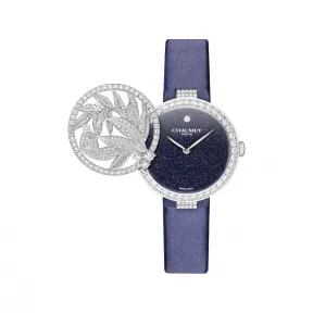 尚美/Chaumet Laurier系列中号隐藏式腕间珍宝 白金 - W83798-001M