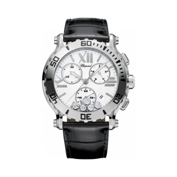 萧邦/Chopard Happy Diamonds系列 石英机芯 不锈钢 男表 288499-3001