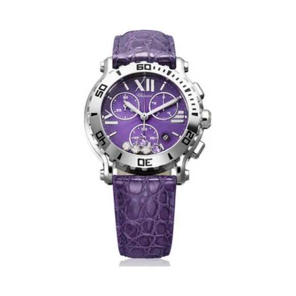 萧邦/Chopard Happy Diamonds系列 石英机芯 不锈钢 女表 288499-3015