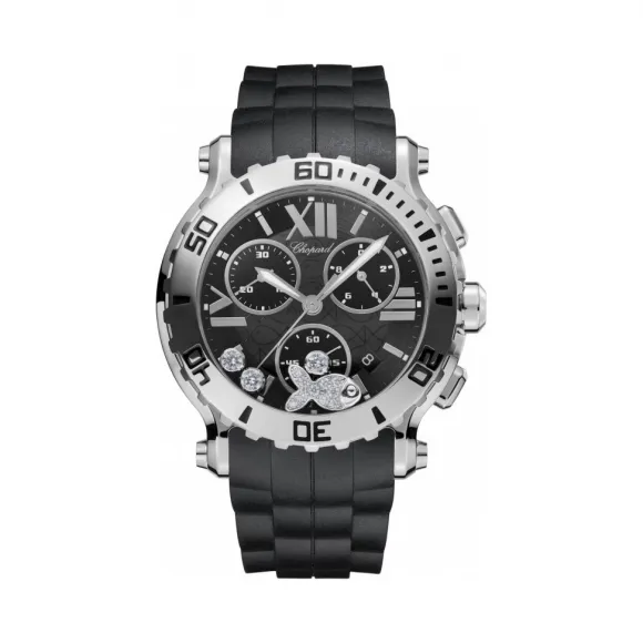 萧邦/Chopard Happy Diamonds系列 石英机芯 精钢 女表 288499-3016