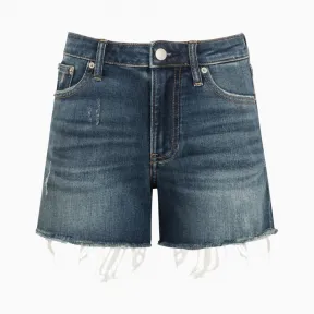 卡尔文·克莱恩/Calvin Klein CALVIN KLEIN女装时尚牛仔短裤 J213453-牛仔休闲系列