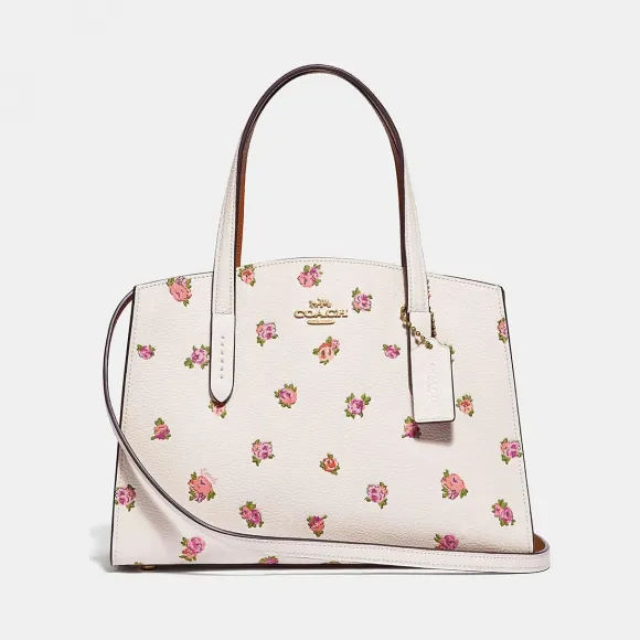 蔻驰/Coach 花卉印花CHARLIE 28号挎包 55374 GDHA