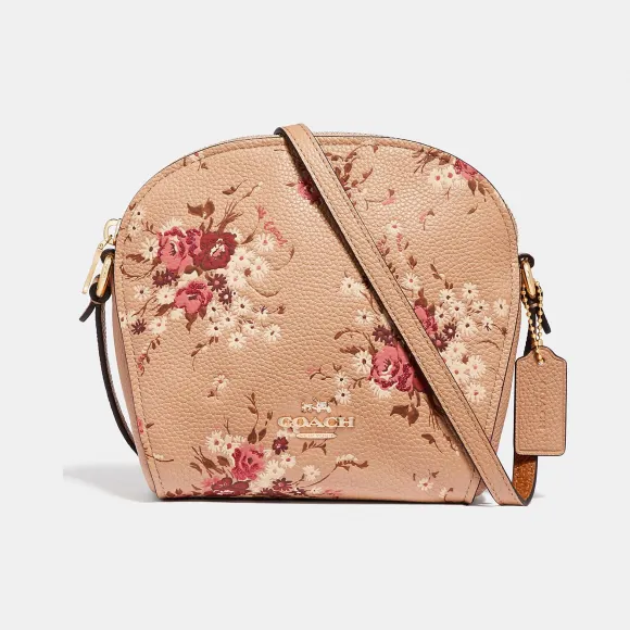 蔻驰/Coach 花卉印花FARROW挎包 55376 GDEQO
