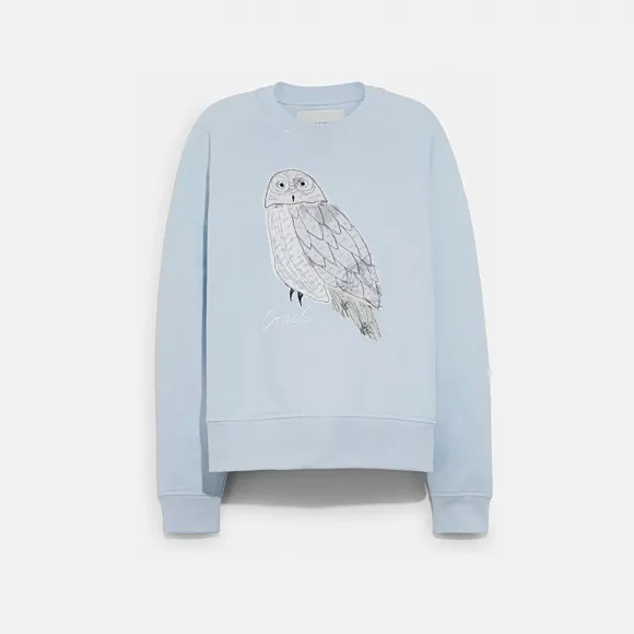 蔻驰/Coach 猫头鹰运动衫 C7910-TOC-XS