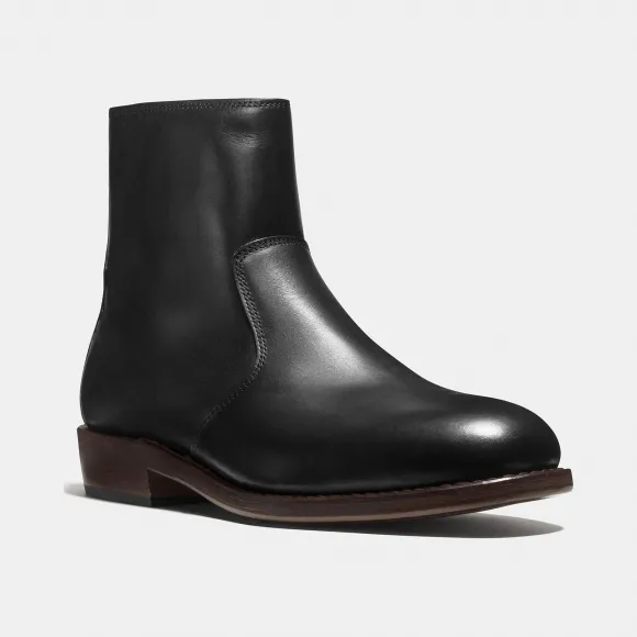 蔻驰/Coach WEST真皮拉链靴 G1638 BLK