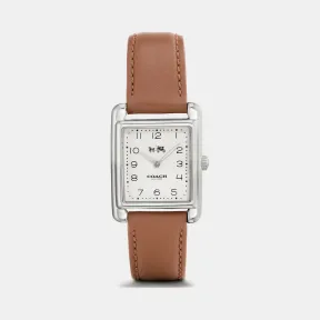 蔻驰/Coach PAGE不锈钢表壳真皮表带腕表 W6178 SAD