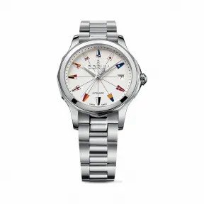 昆仑/Corum 金桥长方形腕表 系列 18kt白金，双层防反射蓝宝石水晶，蓝宝石底盖，69颗长方形切割多色蓝宝石，约3.80克拉 手动机械机芯 A082-02888–082.200.20-V200AA12