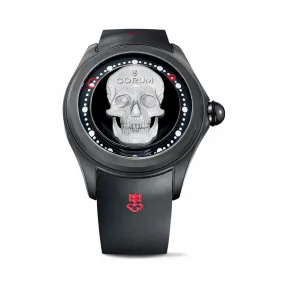 昆仑/Corum 43毫米金桥圆形腕表 系列 黑色DLC高耐磨处理5级钛金属 手动机械机芯 L390-03337–390.101.95-0371SK01