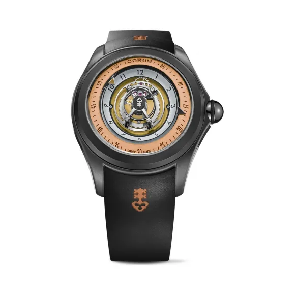 昆仑/Corum Bubble 泡泡系列 不锈钢 黑色 PVD 涂层处理 自动机械机芯 47 mm L406-03907-406.102.95-0371-SW04