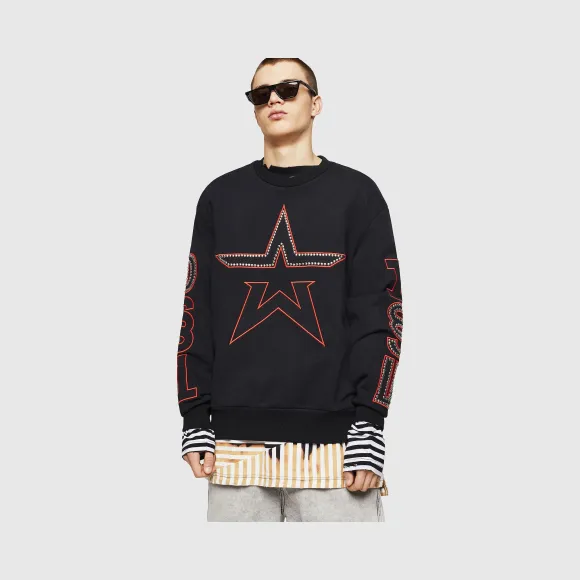 迪赛/Diesel S-BAY-STUDS 运动衫 00SZ1Y0IAJH