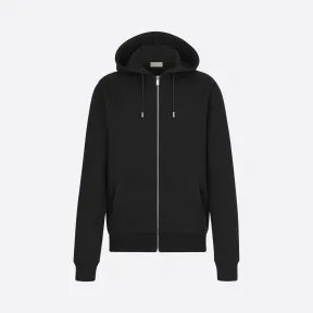 迪奥/Dior 黑色棉质起绒布连帽衫 013J200A0531-C989