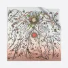 迪奥/Dior 粉色桑蚕丝斜纹 Dior Jardin De L'aube 方巾 02JAA090I604-C415