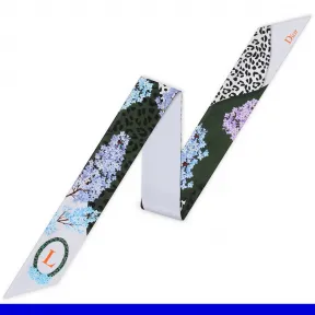 迪奥/Dior Mitzah ABCDior  L 浅蓝色丝巾 63ABC106L600 C502