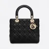 迪奥/Dior 中号羊皮革 Lady Dior 手袋 CAL44550-N0