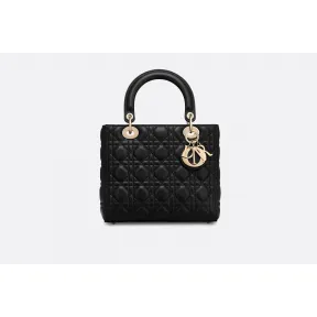 迪奥/Dior Lady Dior小羊皮手提包  CAL44 550N0