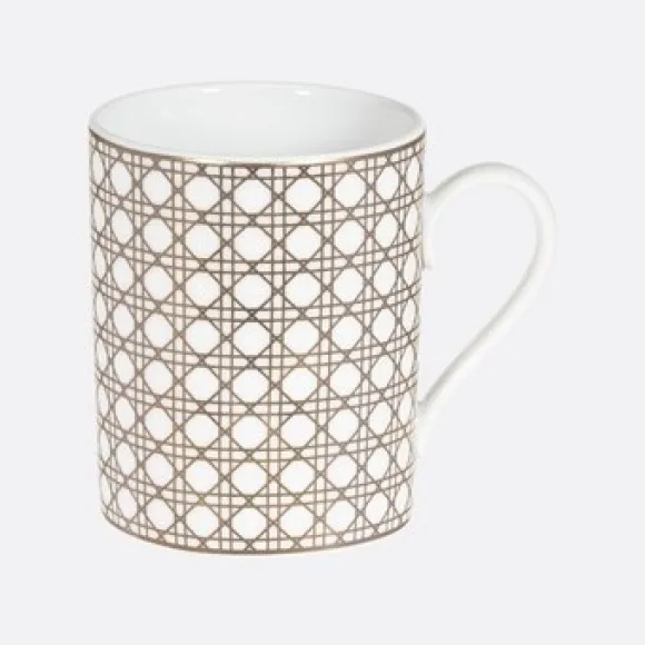 迪奥/Dior 马克杯 金色藤格纹装饰 HYJ02CMU0U_C090_TU