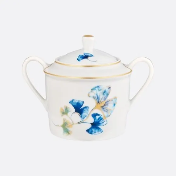 迪奥/Dior 糖罐 蓝色瓷质银杏图案 HYJ03GSU0U_C500_TU