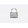 迪奥/Dior Lady Dior小羊皮袖珍手提包  M0505OADU M11G
