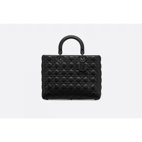 迪奥/Dior Lady Dior ultra mat购物包  M0566SLOI M989