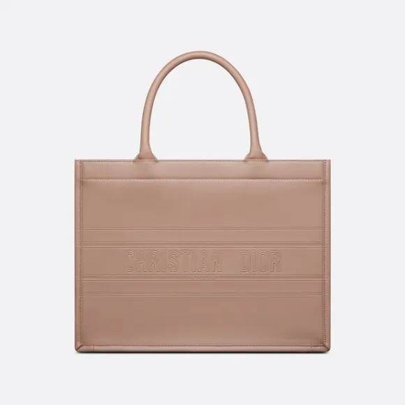 迪奥/Dior 中号 Book Tote 手袋 暖灰褐色牛皮革 (36 x 27.5 x 16.5 cm) M1296ZGSB_M45M_TU