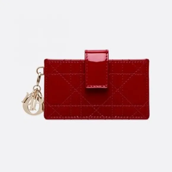 迪奥/Dior 牛皮革 Lady Dior 卡夹 S0074OVRB-M323