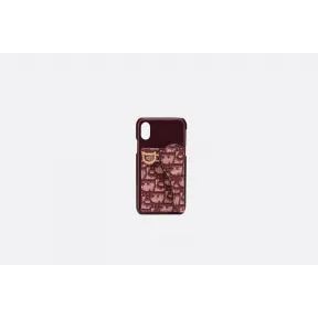迪奥/Dior Saddle Dior Oblique iPhone X手机套  S5628CTZQ M974