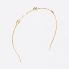 迪奥/Dior Clair D Lune头饰 V0432CDLCY-D301
