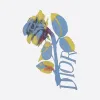 迪奥/Dior 黄铜和树脂 DIOR AND ALEX FOXTON 花朵胸针 V0436HOMMT-D003