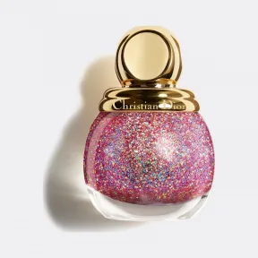 迪奥/Dior 美甲顶油：限量版迪奥金艳幻彩美甲顶油  满溢璀璨缤纷亮片 Y0111000