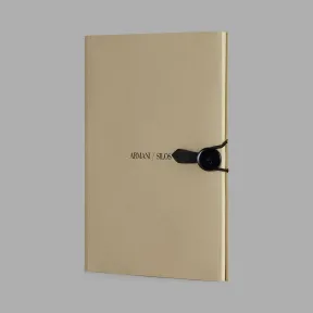 乔治阿玛尼/Giorgio Armani 纽扣系结小号笔记本 22005298en