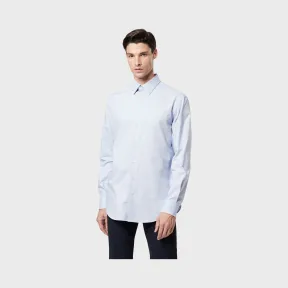 安普里奥·阿玛尼/Emporio Armani 带衣撑经典衣领摩登版型棉混纺衬衫 38856078jq
