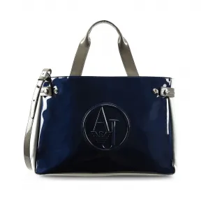 阿玛尼/Armani Jeans  徽标款肩背购物袋 45330238AV