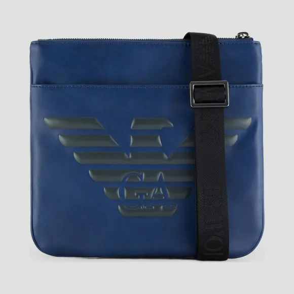 安普里奥·阿玛尼/Emporio Armani 带标识可调节肩带扁平手袋 45444889gh