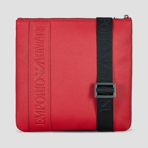 安普里奥·阿玛尼/Emporio Armani 带品牌标识人造皮革单肩包 45452678ha