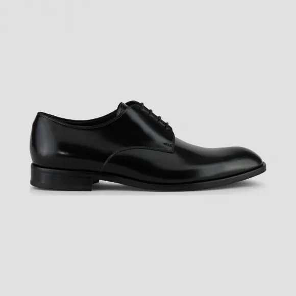 安普里奥·阿玛尼/Emporio Armani 光泽磨面皮革牛津鞋 28001770ng