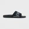 安普里奥·阿玛尼/Emporio Armani 标识饰带 PVC 人字拖 11639608vi