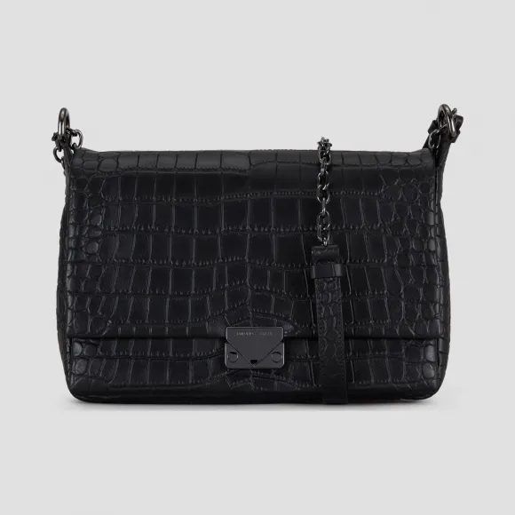 安普里奥·阿玛尼/Emporio Armani 鳄鱼纹皮革单肩包 45421552bi