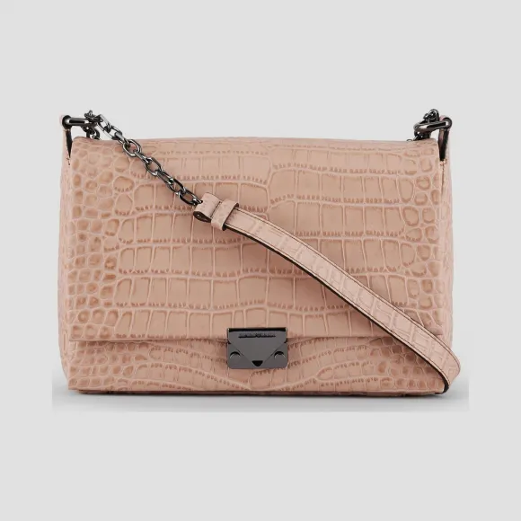 安普里奥·阿玛尼/Emporio Armani 鳄鱼纹皮革斜挎包 55017122ld
