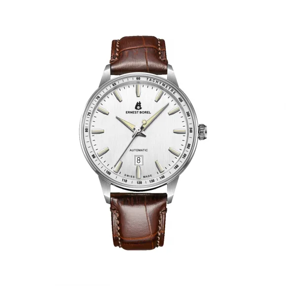 依波路/Ernest Borel 都市系列 42.00 MM 316L精钢表壳 自动机械机芯 男表 E0705G0A-MS2L