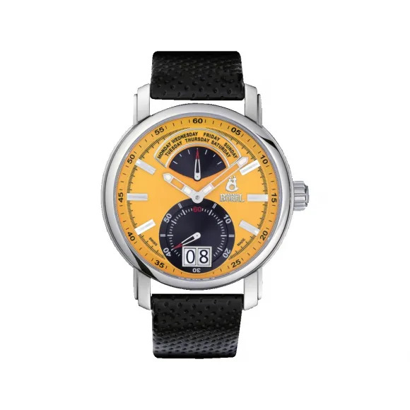 依波路/Ernest Borel 316L精钢 石英机芯 手表 GS5420-0522BK