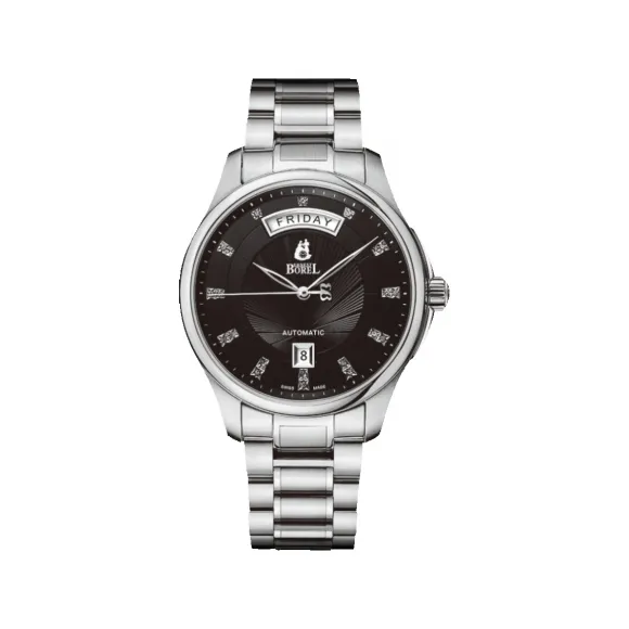 依波路/Ernest Borel 布拉克系列 不锈钢 自动机械机芯 手表 GS7350H-55221
