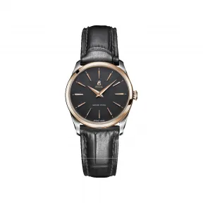 依波路/Ernest Borel 316L精钢 石英机芯 手表 LBR906-0829BK
