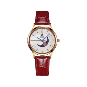 依波路/Ernest Borel 典雅系列 29.00 MM 316L精钢表壳 石英机芯 女表 LGR880-412RD