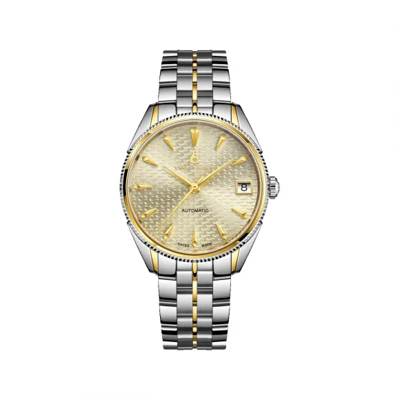 依波路/Ernest Borel 永恒系列 32.00MM 316L精钢 自动机械机芯 女表 N0440L0B-MB1B