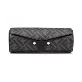 芬迪/Fendi 灰色PU材质腕表盒-男士腕表盒-FENDI芬迪中国官网 7AS073A8V3F0GXN-8054321071852