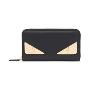 芬迪/Fendi 全拉链式皮夹_黑色皮夹-FENDI芬迪官网 7M0210SQPF0KUR-8057941933333