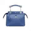 芬迪/Fendi 女士蓝色DOTCOM CLICK皮革包袋 8BN299 U9M F0X9V