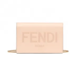 芬迪/Fendi 链带皮夹 皮革 粉红色 8BS006AAYZF14N1 8054321183067